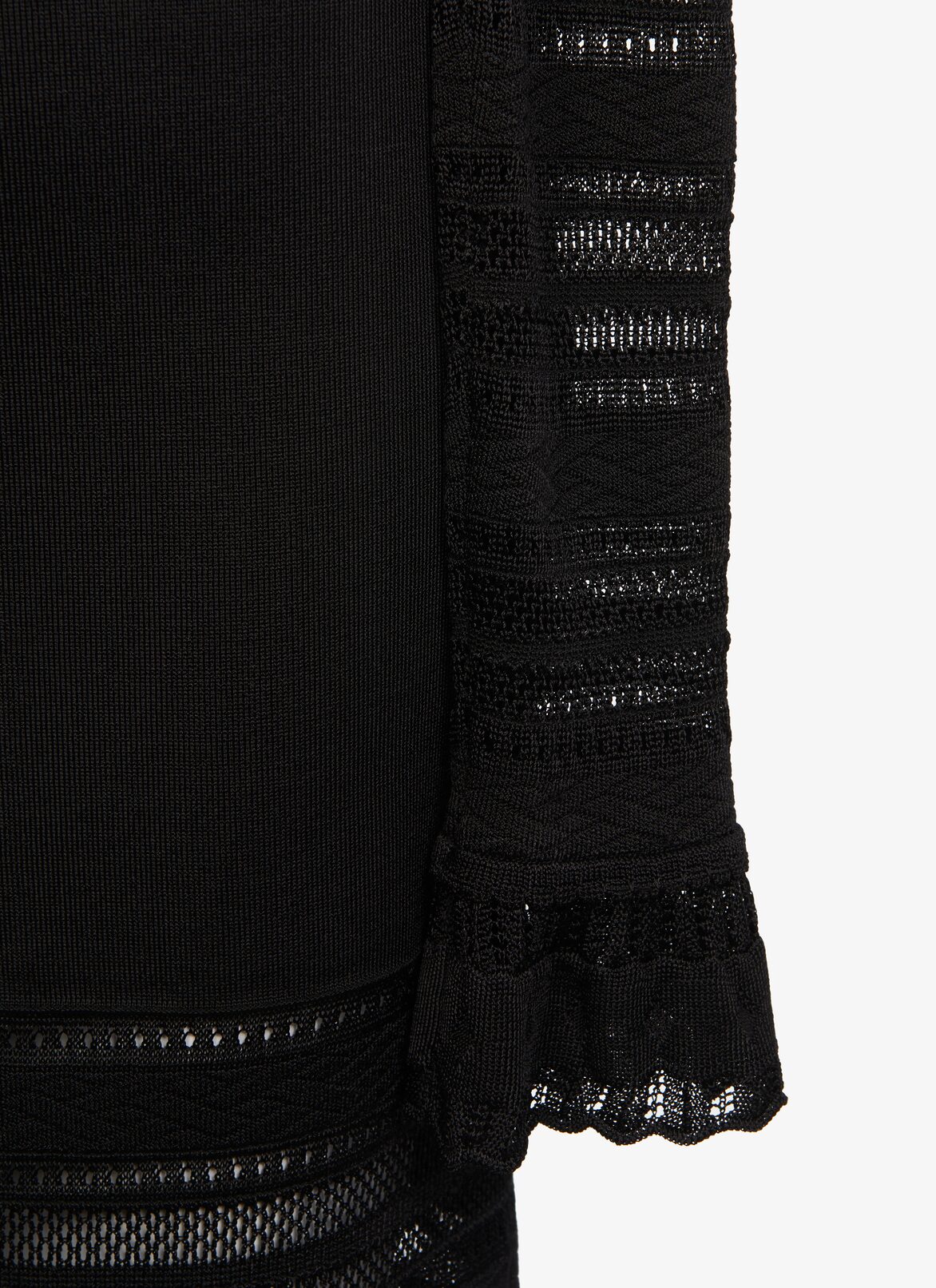 Edition 1993 The Lace knit Dress ALAÏA BLACK EDITION 1993 THE LACE KNIT DRESS